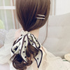 Hairgrip from pearl, bangs, hairpins, Korean style, simple and elegant design, wholesale