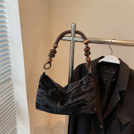 新中式包包女2025冬高级简约时尚设计感腋下包小众国风百搭单肩包