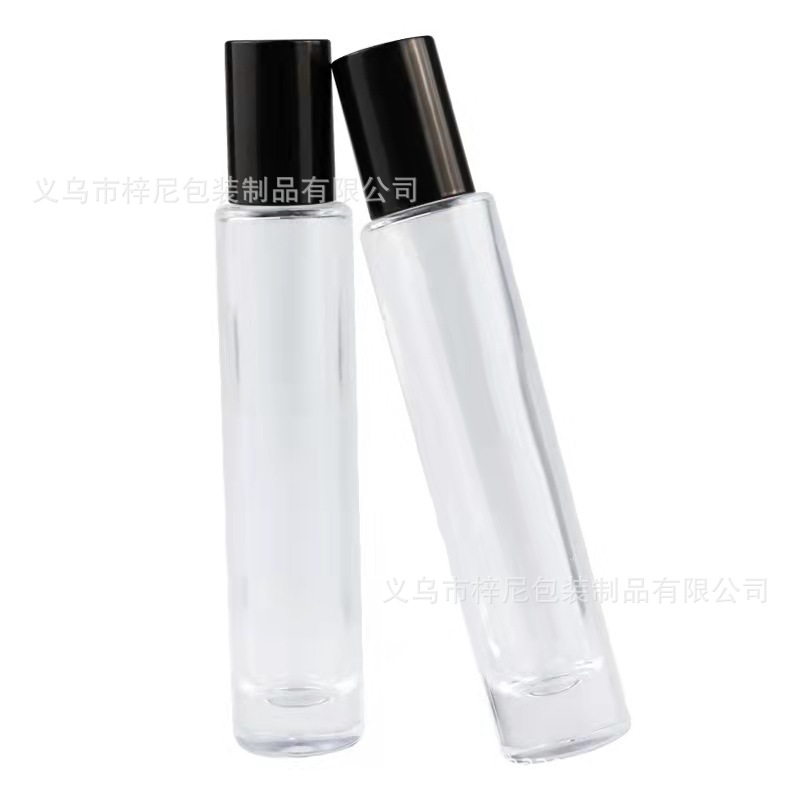 10ml 厚底玻璃香水瓶 喷雾瓶化妆品走珠瓶滚珠瓶 分装瓶圆柱玻璃