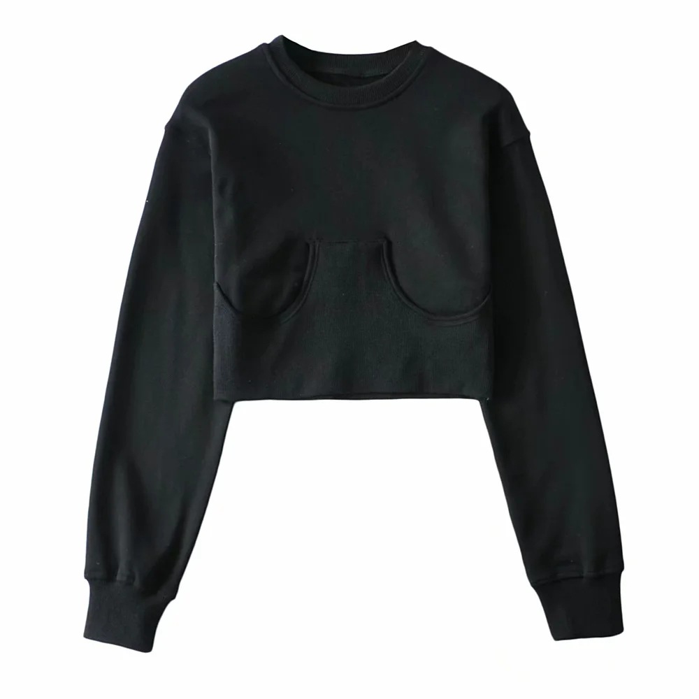 spring and autumn new stitching casual sweatshirt NSAC20005