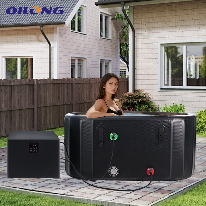 Customized 0.3P Ice Bath Chiller Constant Temperature Bath Machine Variable Frequency Ice Compress Machine Inflatable Bath Tub Sports Recovery Refrigeration Machine