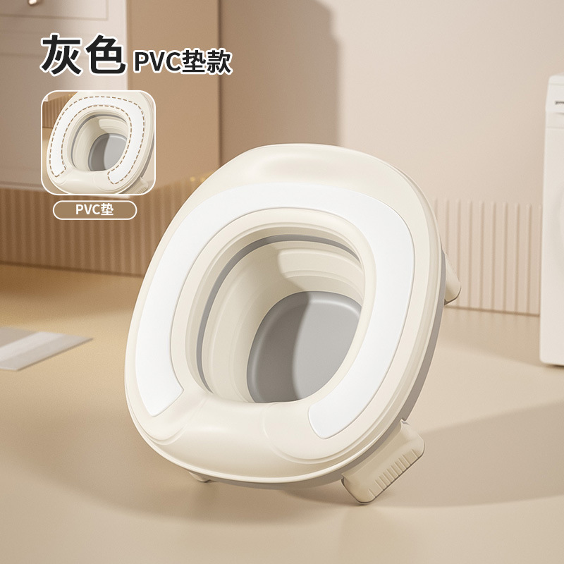 Asiento de inodoro portátil para bebés al aire libre para bebés, inodoro móvil de emergencia para bebés, inodoro plegable portátil para niños