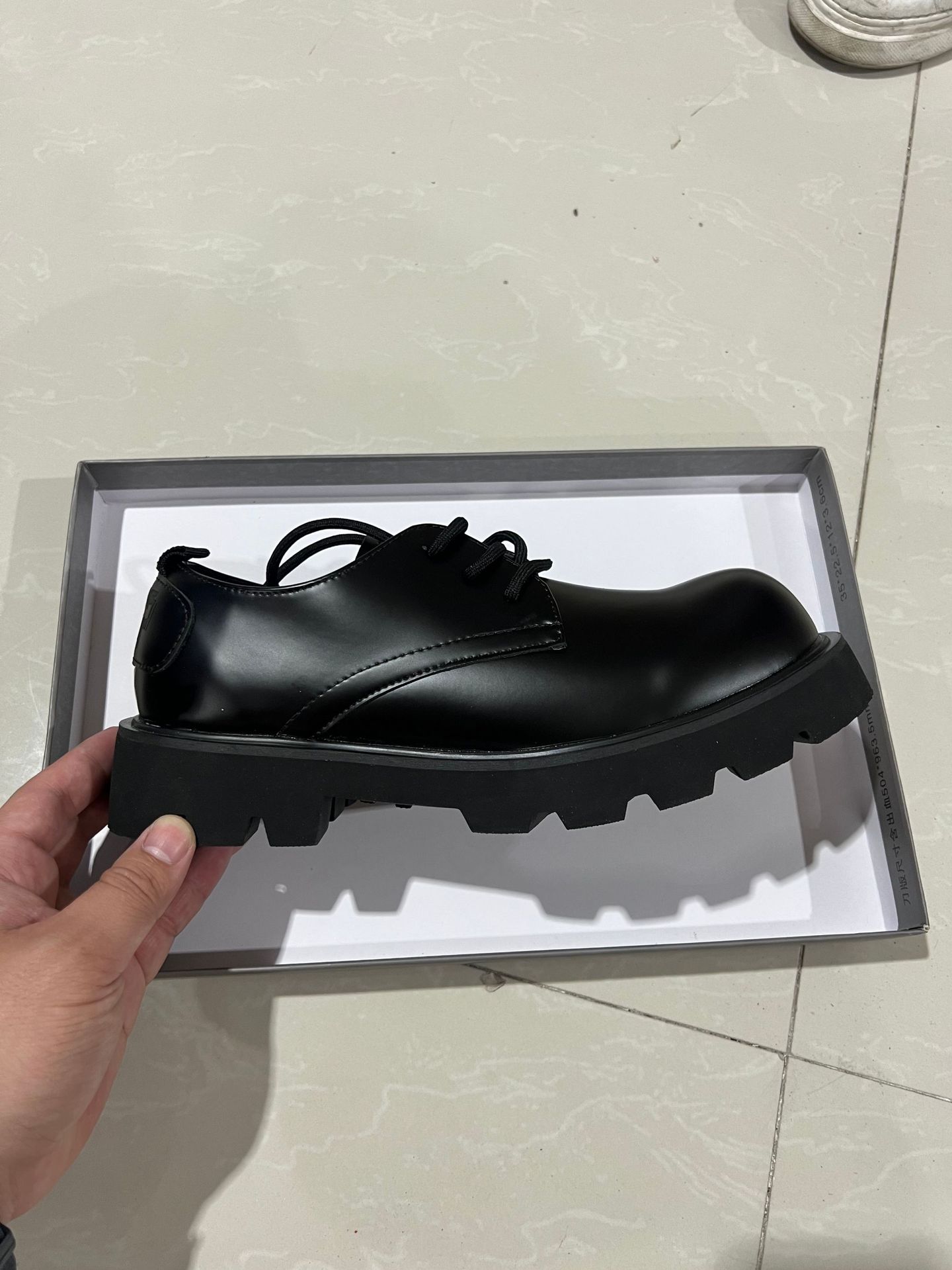 ShoeVault Derby Cow Suede Genuine Leather Toe Thick Low Top Big Yellow Boots Soft Bottom Non-Slip Fashion Men Shoes Trendy_voghion.com