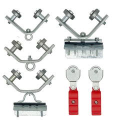 Wholesale lifting crane cable pulley ring bearing wheel wire rope pulley small pulley roller hanging wheel