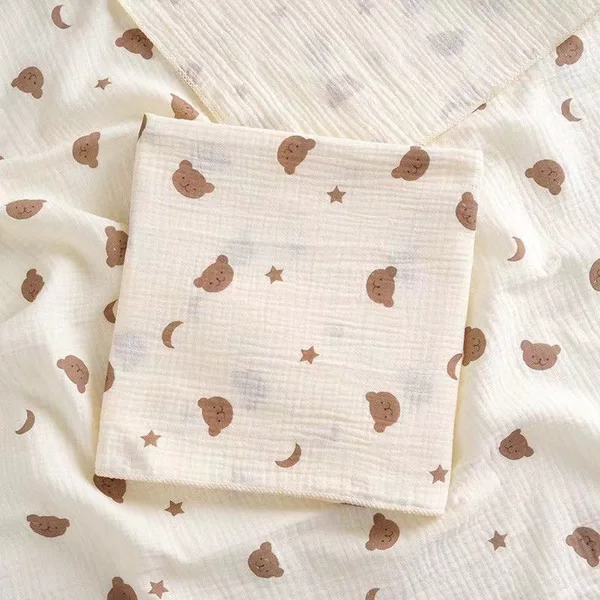 Baby swaddle blanket for newborns, pure cotton, Class A, double-layer gauze wrap, anti-startle, for delivery room, swaddling blanket