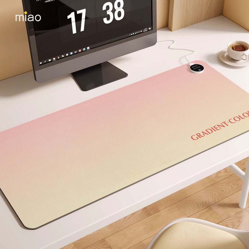 Heating Pad Study Office Heating Desk Mat Waterproof Anti-Fouling Winter Hand Warmer Computer Desk Heating Warming Desk Mat
