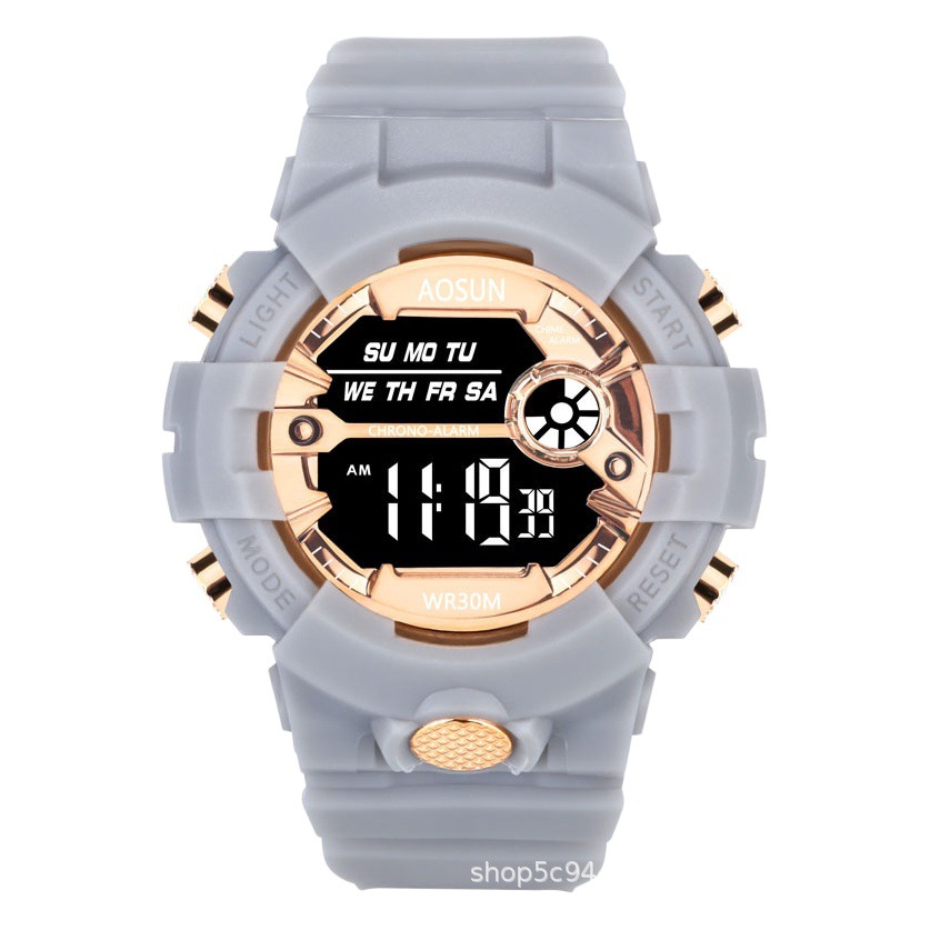 Fábrica al por mayor multifuncional coreano luminoso reloj despertador deportivo reloj electrónico para estudiantes de primaria y secundaria hombres adultos y mujeres reloj de moda