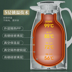 保溫壺家用保溫水壺大容量熱水瓶熱水壺保溫瓶便攜暖壺暖水瓶