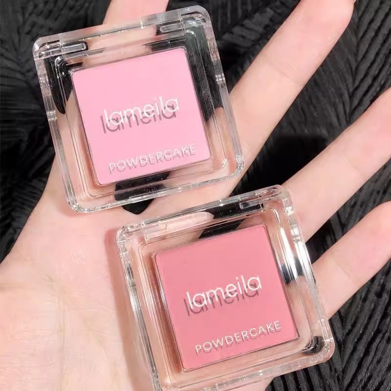 ラメラの単色のチークの規格品のつや消しの爆発の杏のピンクの裸の化粧は自然に赤くなる学生の平価のメーカーの卸売りを日焼けします。|undefined