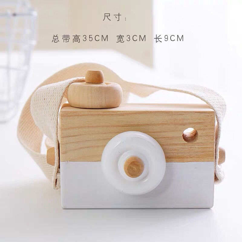 White wooden camera