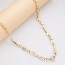 亚马逊跨境热销不锈钢带字母潮流百搭时尚简约温婉的吊坠项链现货