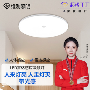 Ultra-thin ceiling lamp bedroom lamp led ceiling lamp round home decoration study entrance lamp Yang table lamp Zhongshan lamp