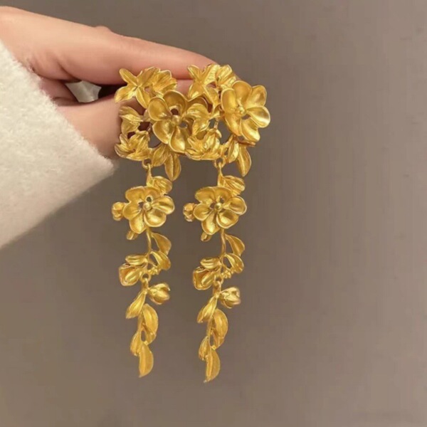 Golden earrings