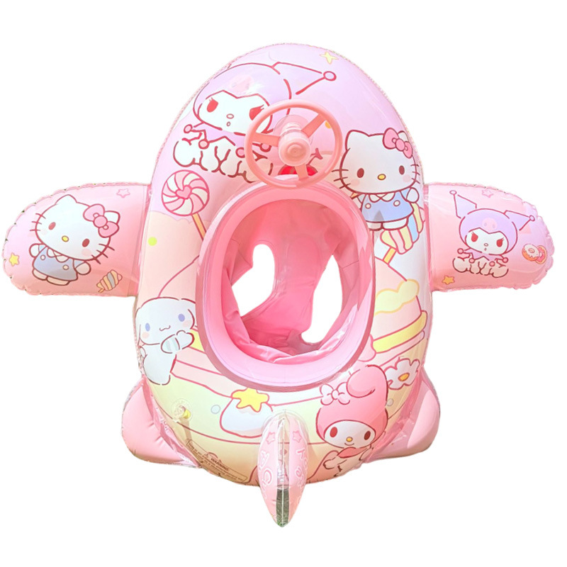 Flotador con Asiento y Volante Infantil de PVC, Inflable y Anti-vuelco para Piscinas image 6