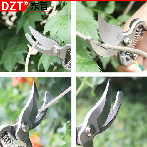 Household multifunctional pruning shears, garden scissors, non-slip gardening shears, flower arrangement shears, plant labor-saving sharp scissors