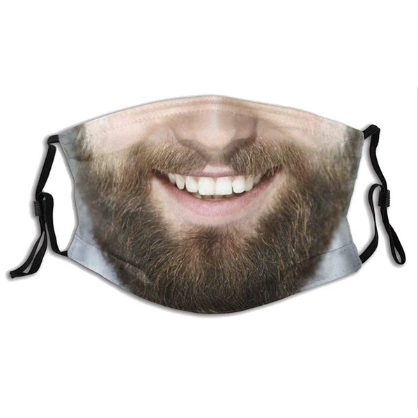 Beard Smile Mask - see details