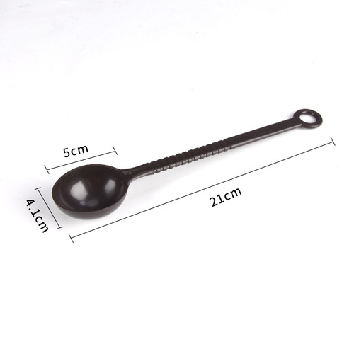 Precision fruit powder spoon for milk tea, plastic 10g measuring spoon for long-handled coffee, spoon 10g/spoon