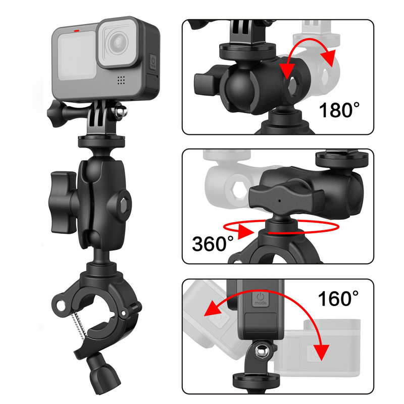 Patented product GOPRO11 bicycle motorcycle riding recorder bracket mobile phone bracket handlebar bracket