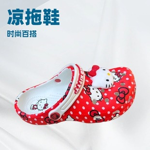 �¿�ͯЬ���Ь�tɫhelloKitty����Ůͬ������^����ɳ��Ь