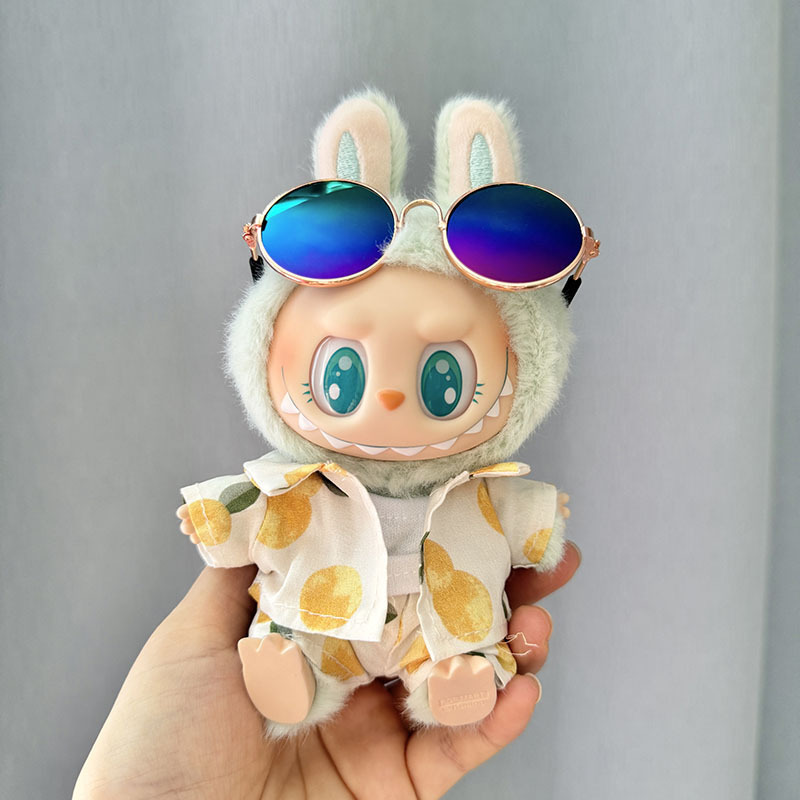 服のみ】第二世代ブラインドボックス ラブブ服 エポキシ樹脂製顔飾り ラブブ シットシットパーティーシリーズ ベビー服 可愛い|undefined