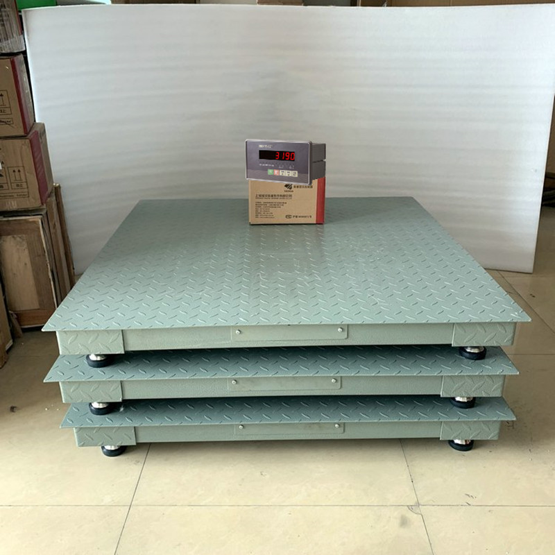 中山带开关量信号输入电子平台秤 3吨电子地磅3路继电器输出控制