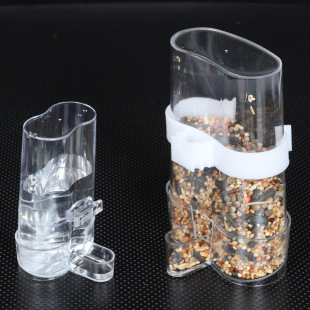 Bird drinking fountain automatic water feeder starling parrot bird water cup water bowl bird drinking fountain external bird cage accessories