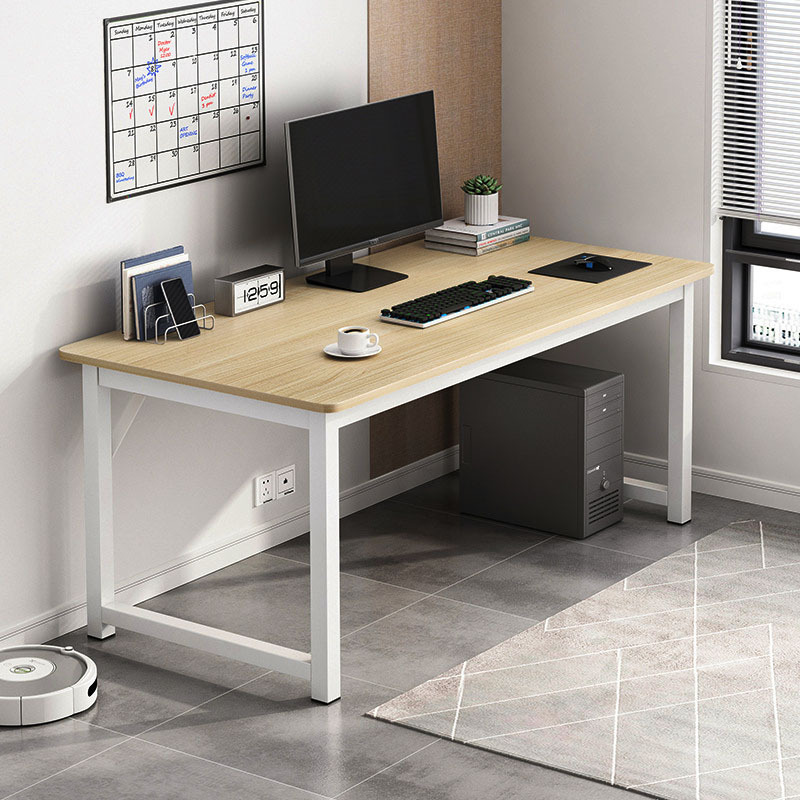 Escritorio de computadora Escritorio simple Escritorio Dormitorio doméstico Escritorio de estudio Escritorio pequeño para estudiantes Escritorio rectangular simple