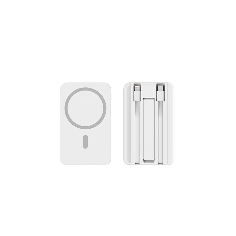 magsafe 磁気パワーバンク 22.5 ワットワイヤレス高速充電スタンドモバイル電源ギフトカスタマイズされたロゴが付属|undefined
