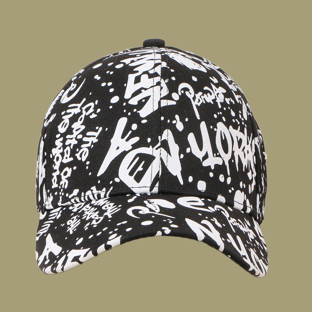 Korean Fashion Graffiti Alphabet Baseball Cap display picture 8