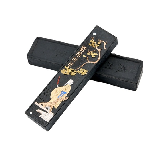 One tael of gold can not be exchanged for ink sticks, Qianqiuguang ink blocks, Anhui ink ingots, brushes, calligraphy ink grinding, four treasures of the study supplies