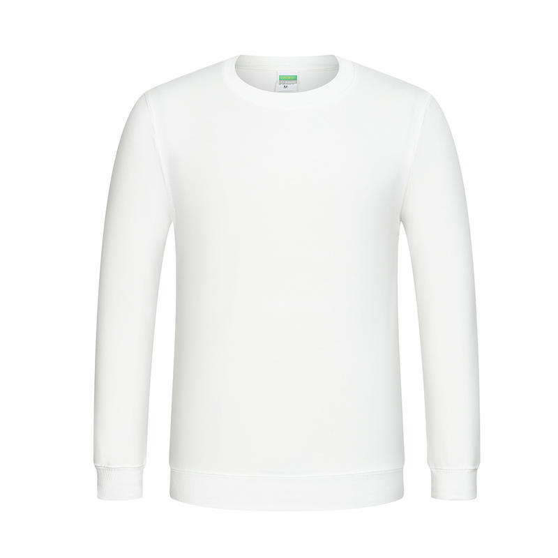 Nuevo suéter personalizado impreso logotipo manga larga ropa de trabajo moda juventud cuello redondo moda algodón ropa de trabajo otoño e invierno engrosada