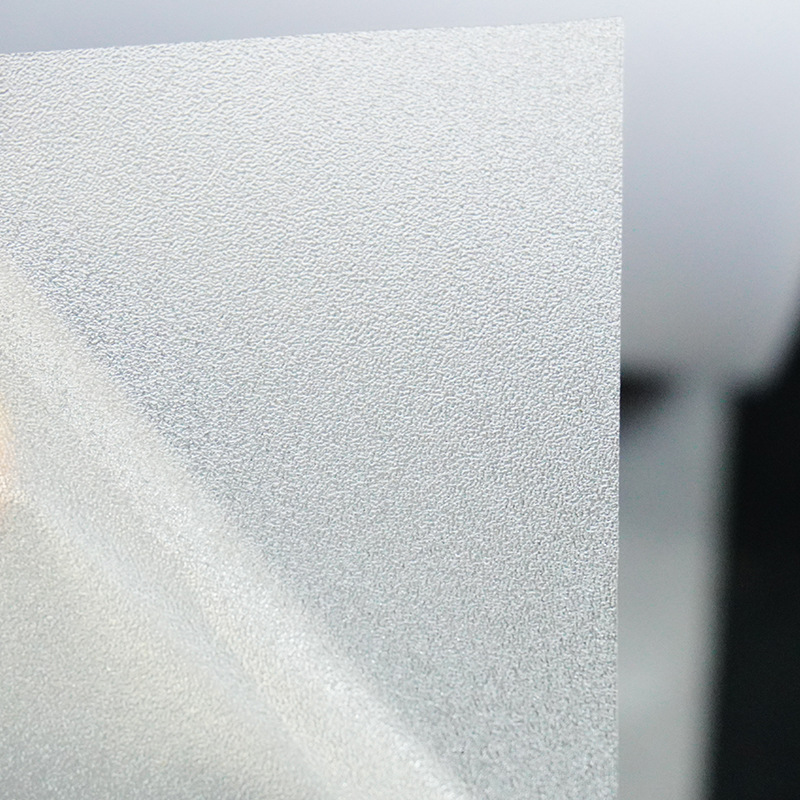 Impresión UV película electrostática esmerilada película de vidrio etiqueta transparente Oficina Baño película anti-Peep película protectora Guangzhou