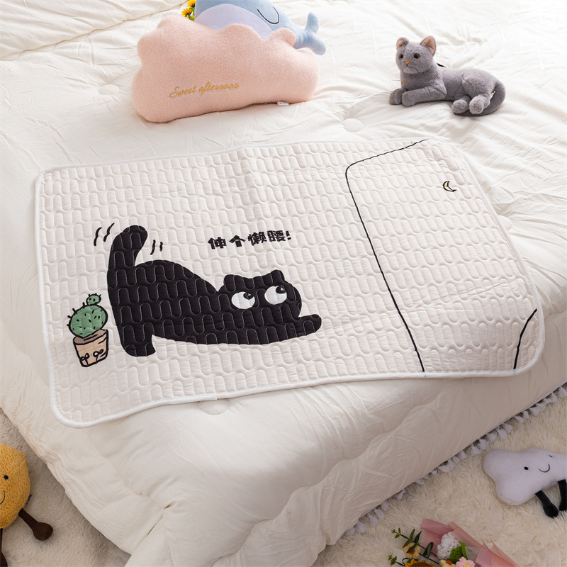 검은 고양이 선인장