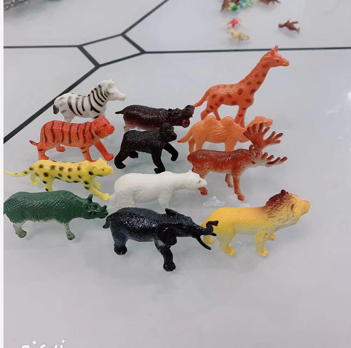 Wild animal model [12 styles per pack * about 6.5cm * single price]
