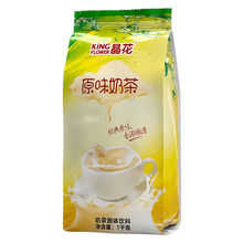 奶茶粉商用晶花原味1kg袋裝三合一經典速溶珍珠奶茶熱飲全國包郵