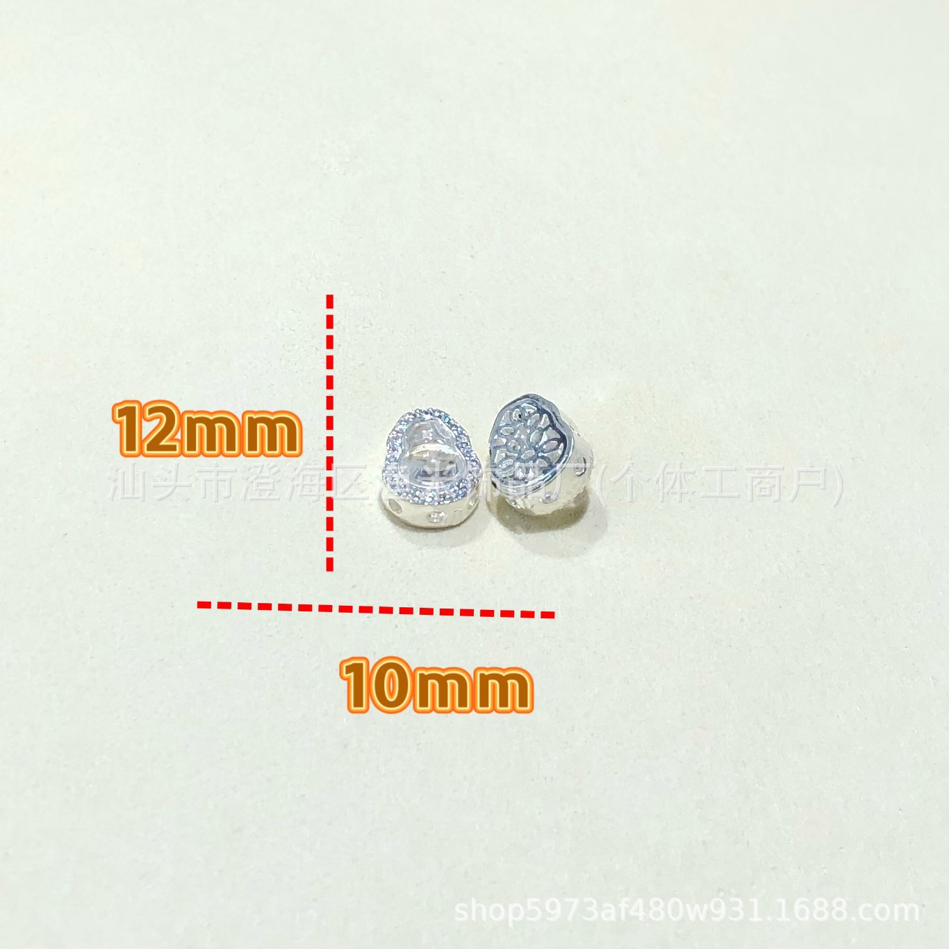 14K Gold-Filled High Color Retention Crystal DIY Jewelry Accessories Chinese Style Gourd Spacer Bead Bracelet Necklace Beaded Handmade Accessories
