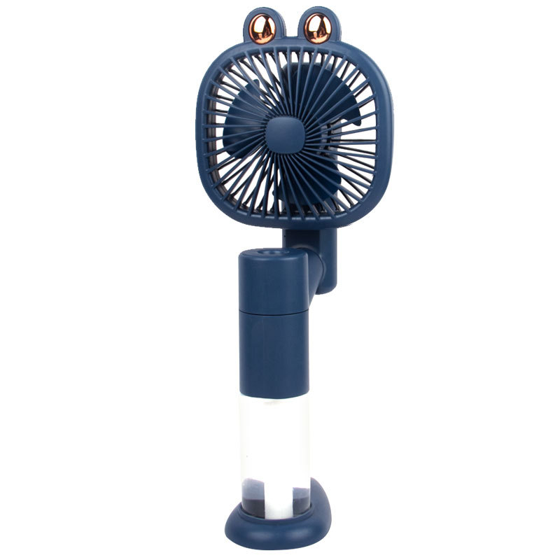 手持喷雾usb风扇迷你超静音加湿电扇二合一便携式办公室宿舍学生