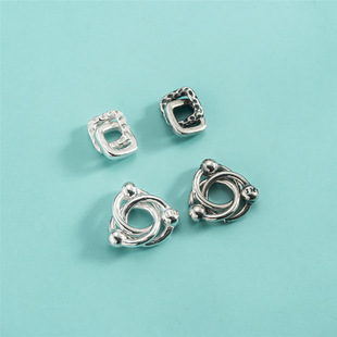 S925���y�׺�Ȧ�����p�h�]��Ȧ�A�����hȦ����DIY����B�Ӽ����