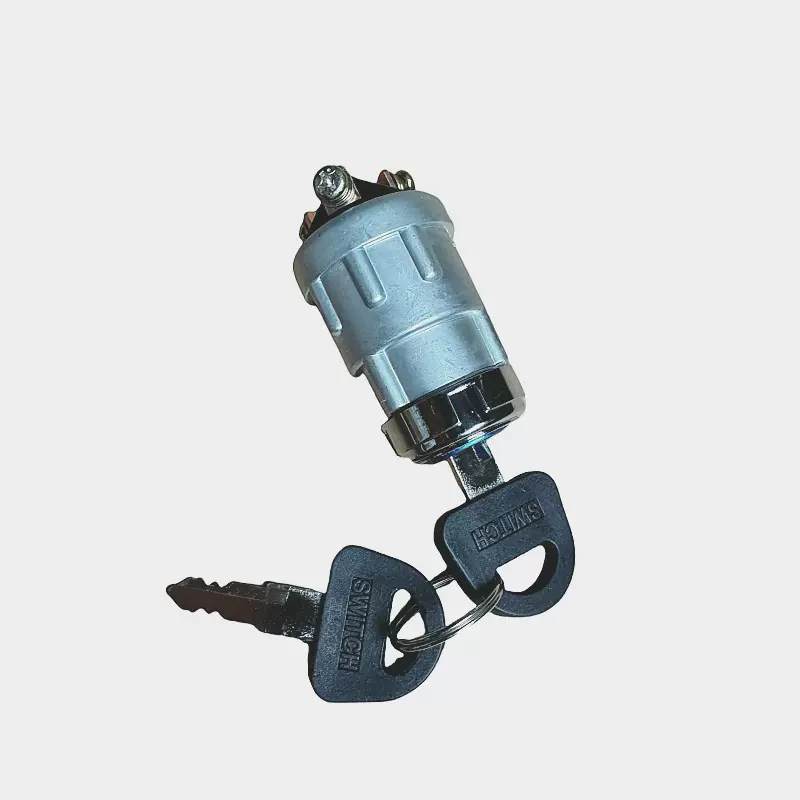 叉车货车农用车点火开关JK423柴油发电机启动开关电门锁钥匙