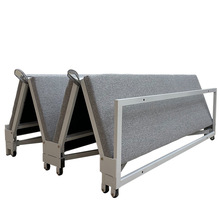 嵌入式折叠床多功能衣柜内不占地方的可收缩隐形床五金配件带滑轮