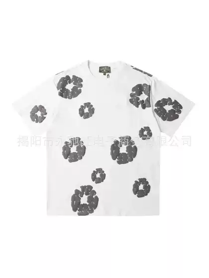 Cross border manufacturer direct sales of American retro washed short sleeved round neck shirt, loose and fashionable shorts, Japanese sweatshirt set