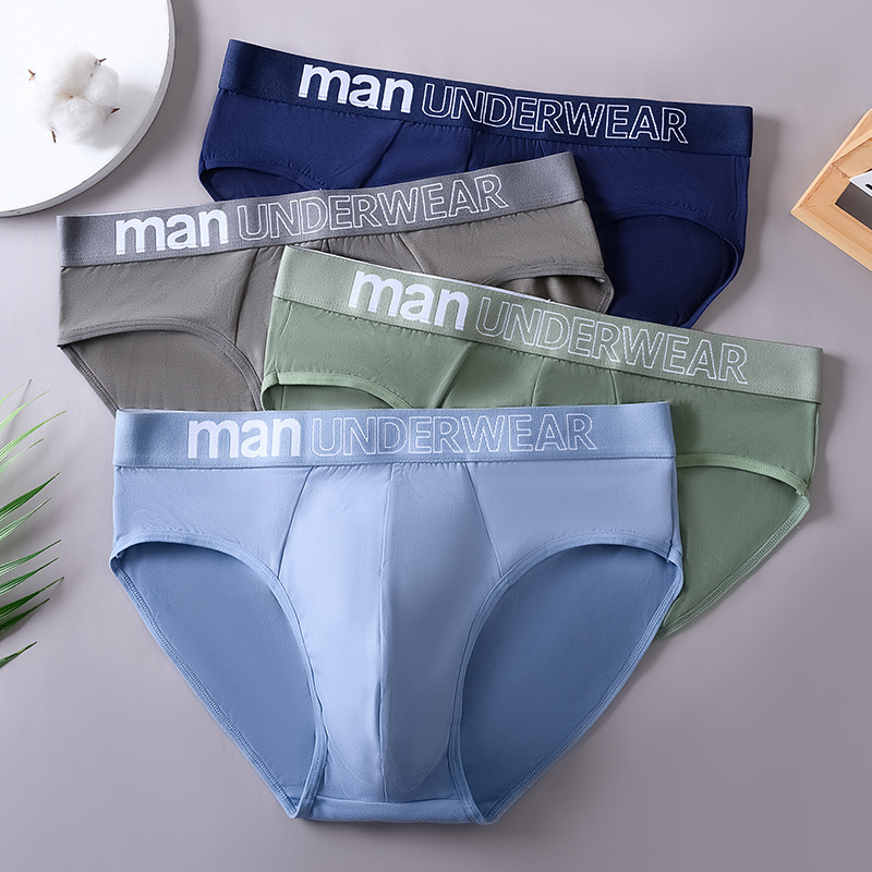 Men's Briefs Underwear Head Oversized Fat Boy Teenage Student Loose Breathable Short Pants Mid-waist Comfortable Men's Briefs Underwear Head Oversized Fat Boy Teenage Student Loose Breathable Short Pants Mid-waist Comfortable