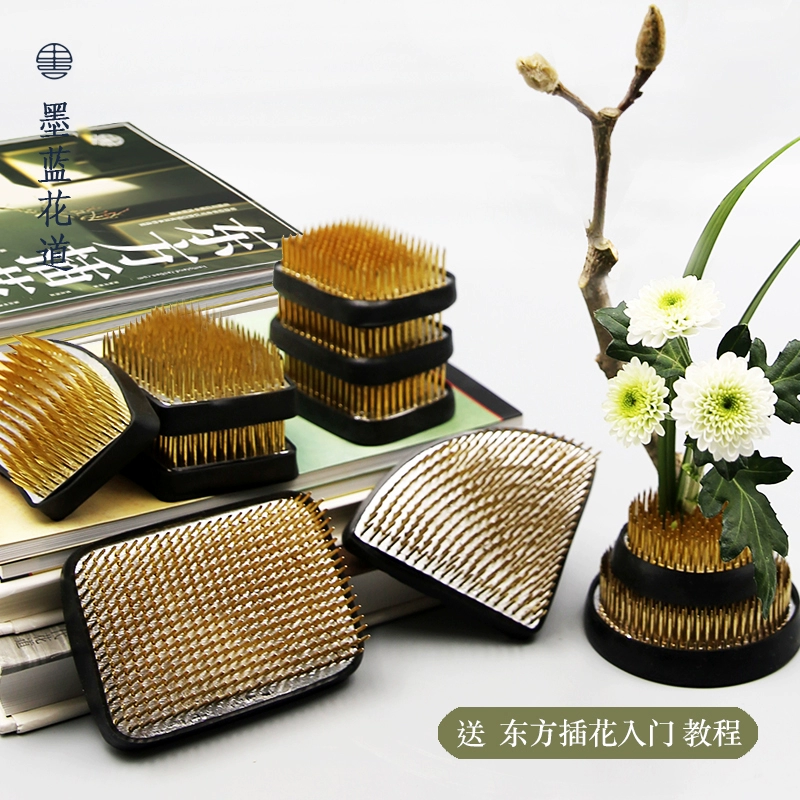 Бронзовая игла Jianshan Цветочная композиция набор