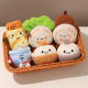 Creative Chinese specialty meat bun plush doll food small doll key chain pendant gourmet local food wholesale