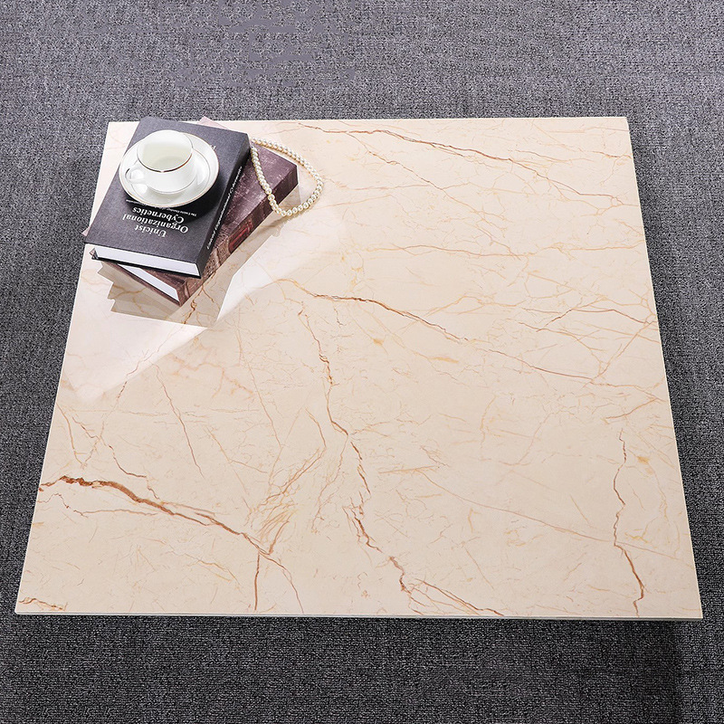 The full-body marble tile floor tile 800x 800 living room new wear-resistant simple modern floor tile Sofitel gold