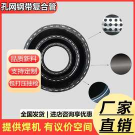 PERT孔网钢带聚乙烯塑料复合管冷热水管消防排水给水管厂家直销