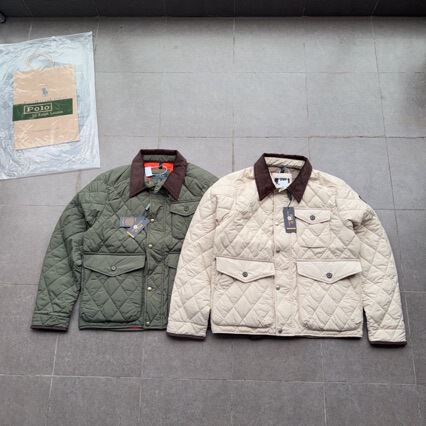 Raff Winter Loose-Fitting Outdoor Long-Sleeve Padded Warm Cotton Jacket with Lapel and 3D Patch Pockets, Thickened Luxury Retro Style Raff Winter Loose-Fitting Outdoor Long-Sleeve Padded Warm Cotton Jacket with Lapel and 3D Patch Pockets, Thickened Luxury Retro Style