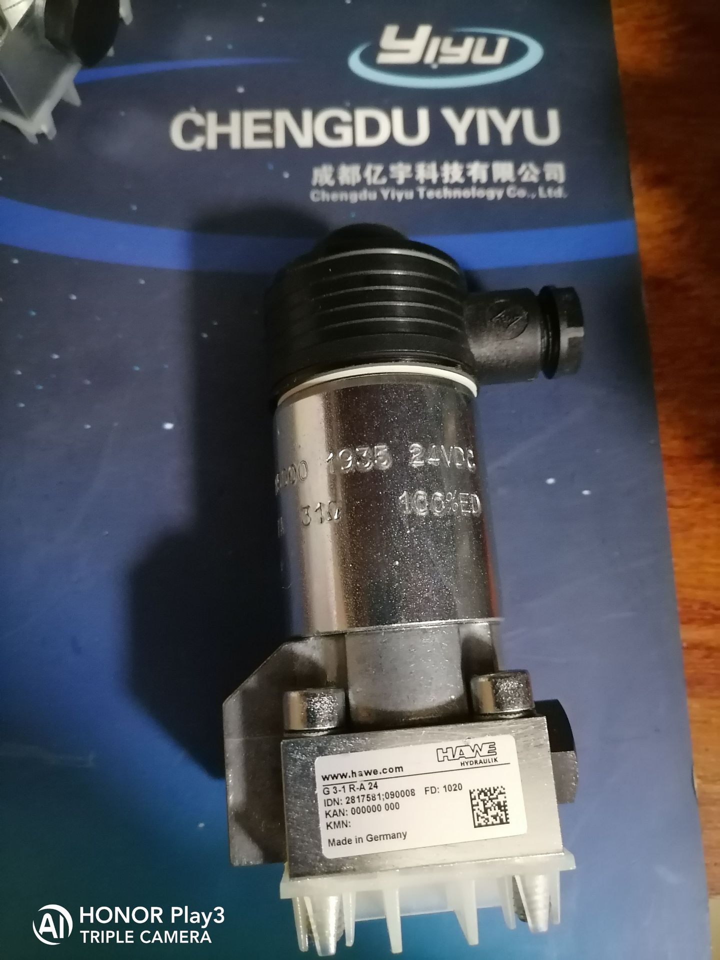 哈威电磁阀G3-2-3/8-G24现货供应