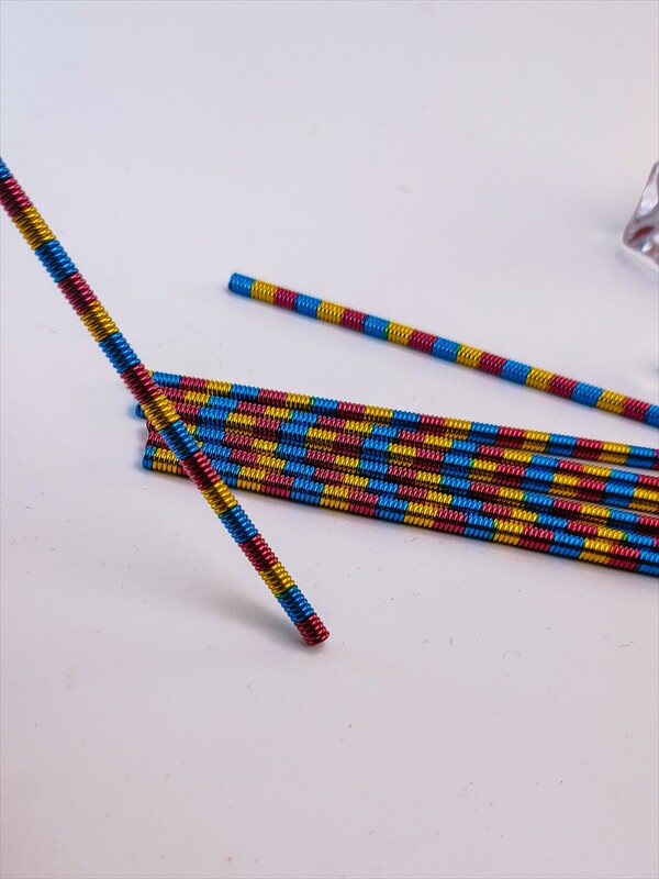 Special spring for locust cans, locust call can spring, special colored wire, special spring for use, for 1.5mm thick spring blanks