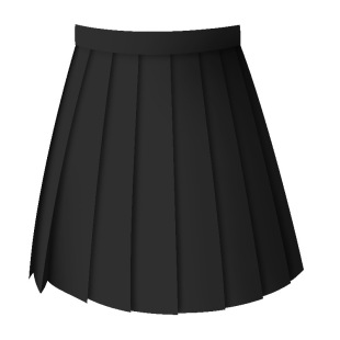 jk Uniform Pleated Skirt Solid Color Basic Blue Color Skirt Autumn and Winter New Women's College Style Skirt